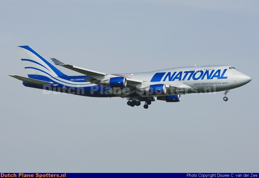 N949CA Boeing 747-400 National Airlines by Douwe C. van der Zee