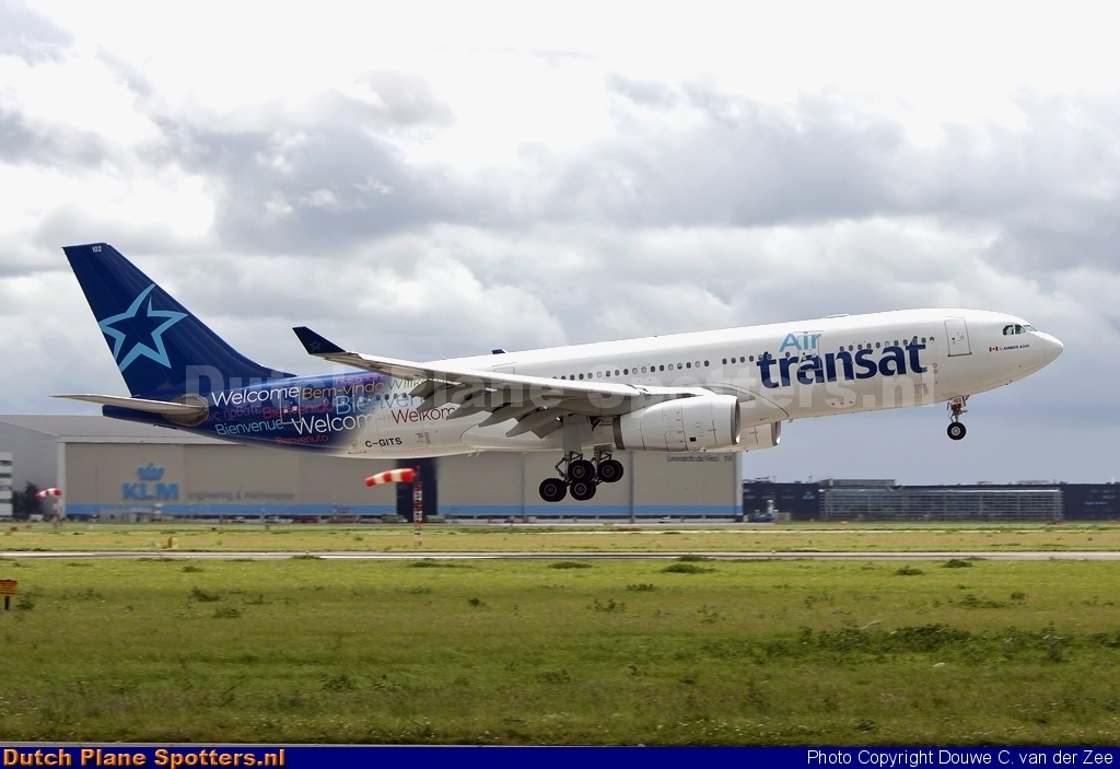 C-GITS Airbus A330-200 Air Transat by Douwe C. van der Zee
