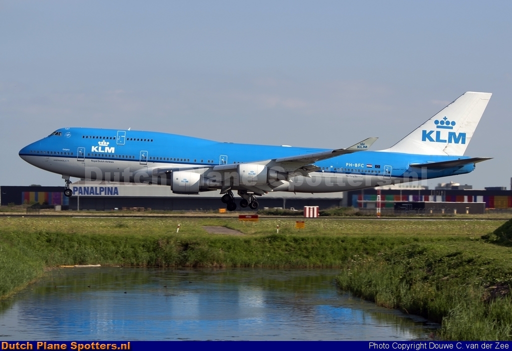 PH-BFC Boeing 747-400 KLM Royal Dutch Airlines by Douwe C. van der Zee
