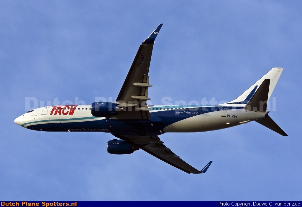 D4-CBX Boeing 737-800 TACV-Cabo Verde Airlines by Douwe C. van der Zee