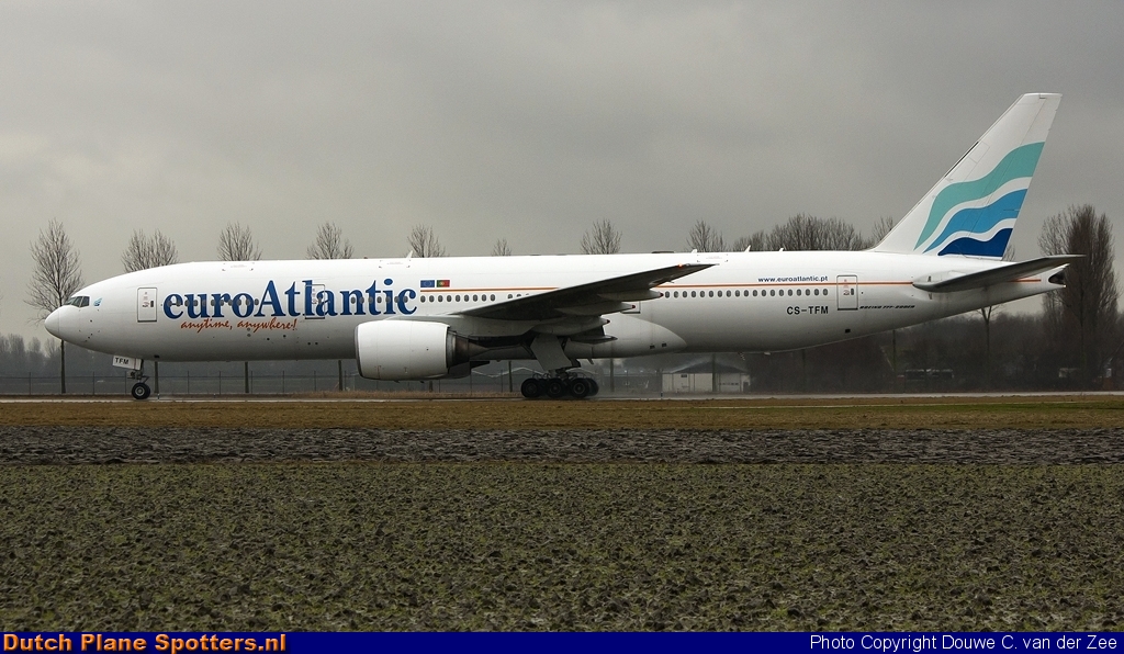 CS-TFM Boeing 777-200 Euro Atlantic by Douwe C. van der Zee