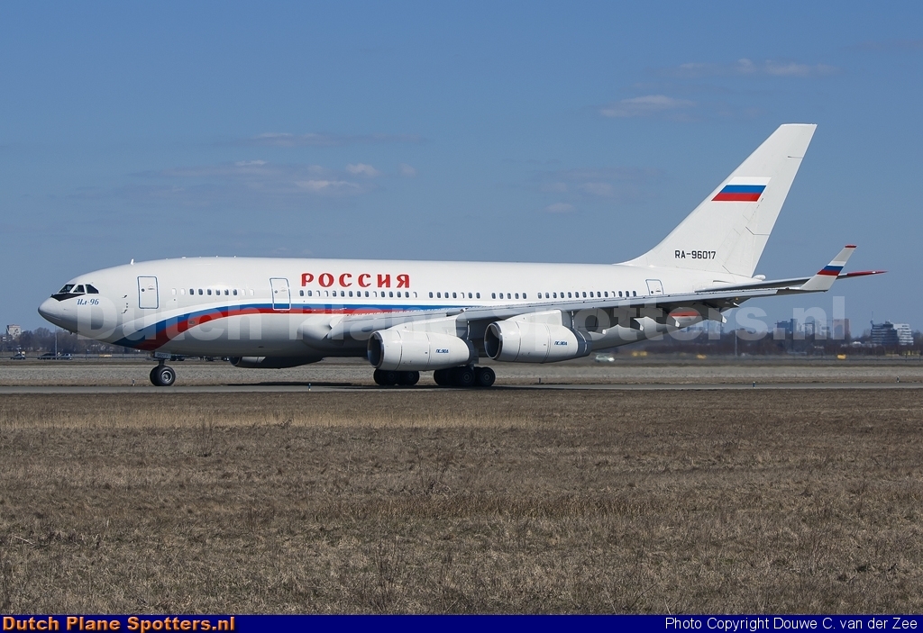 RA-96017 Ilyushin Il-96 Rossiya State Transport by Douwe C. van der Zee