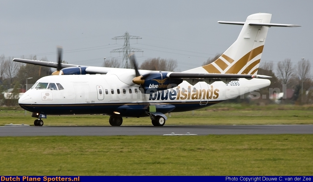 G-ZEBS ATR 42 Blue Islands by Douwe C. van der Zee