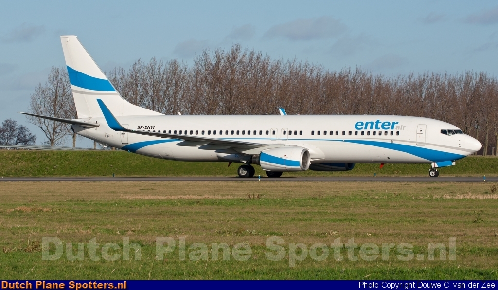 SP-ENW Boeing 737-800 Enter Air by Douwe C. van der Zee