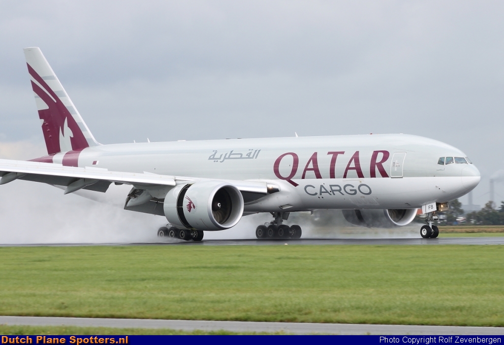 A7-BFB Boeing 777-F Qatar Airways Cargo by Rolf Zevenbergen