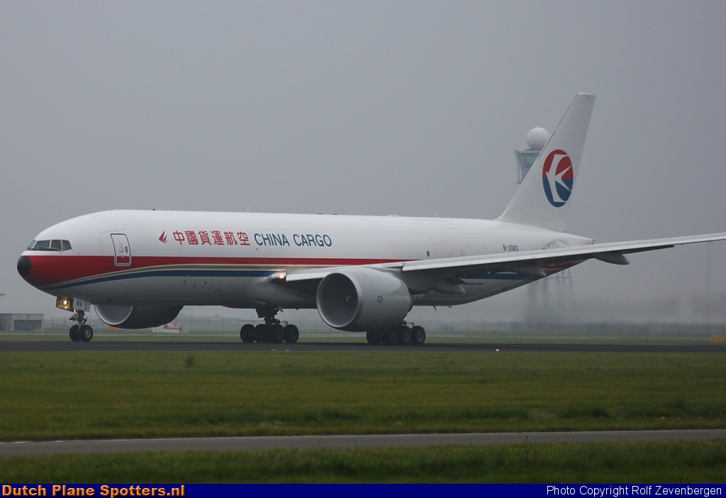 B-2083 Boeing 777-F China Cargo Airlines by Rolf Zevenbergen