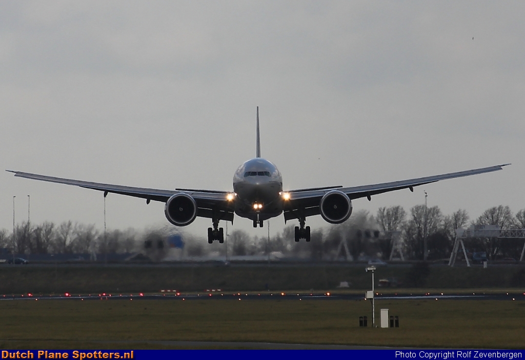 PH-BVD Boeing 777-300 KLM Royal Dutch Airlines by Rolf Zevenbergen