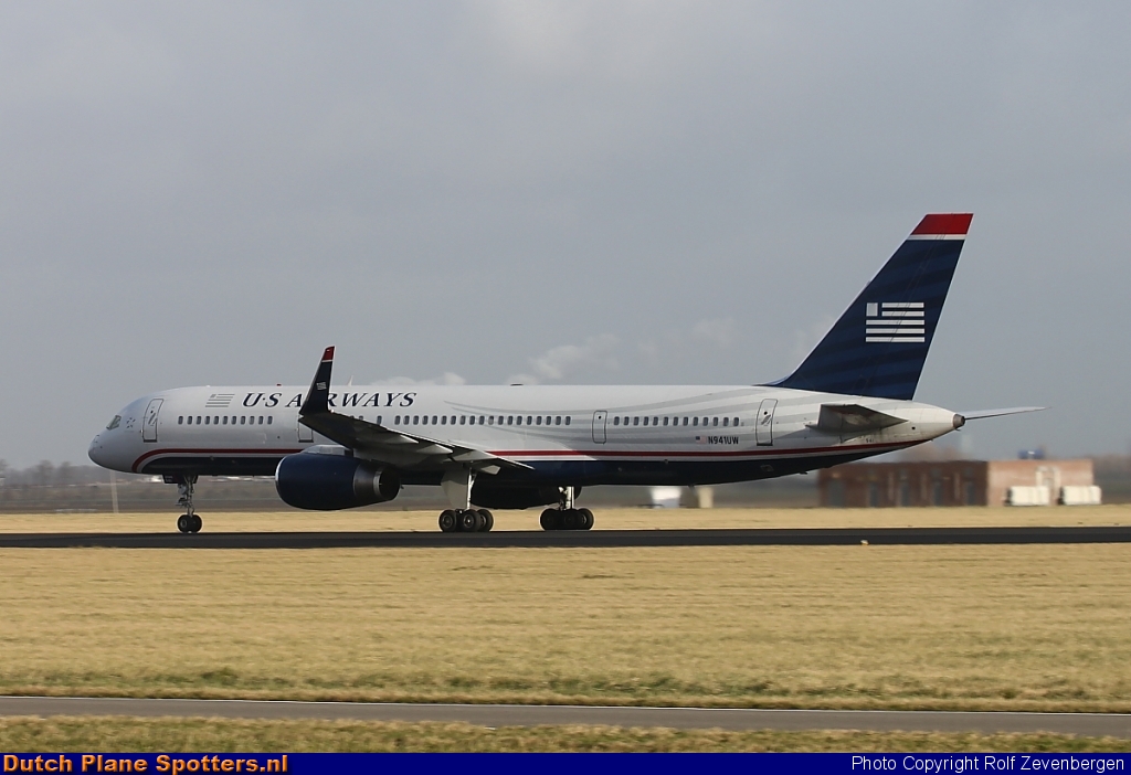 N941UW Boeing 757-200 US Airways by Rolf Zevenbergen