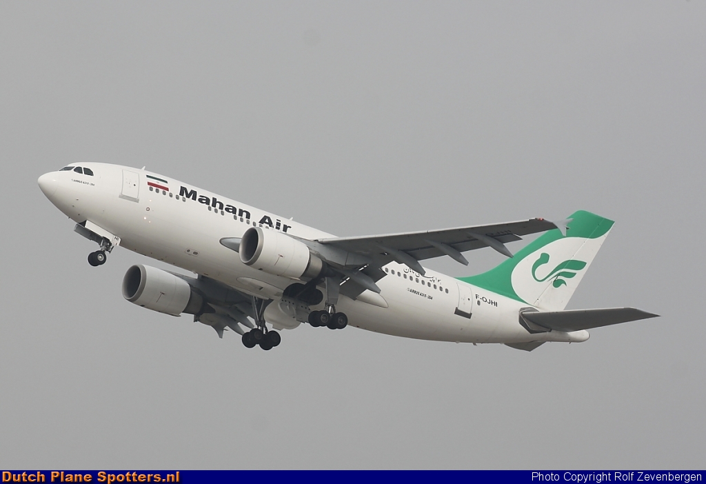 F-OJHI Airbus A310 Mahan Air by Rolf Zevenbergen