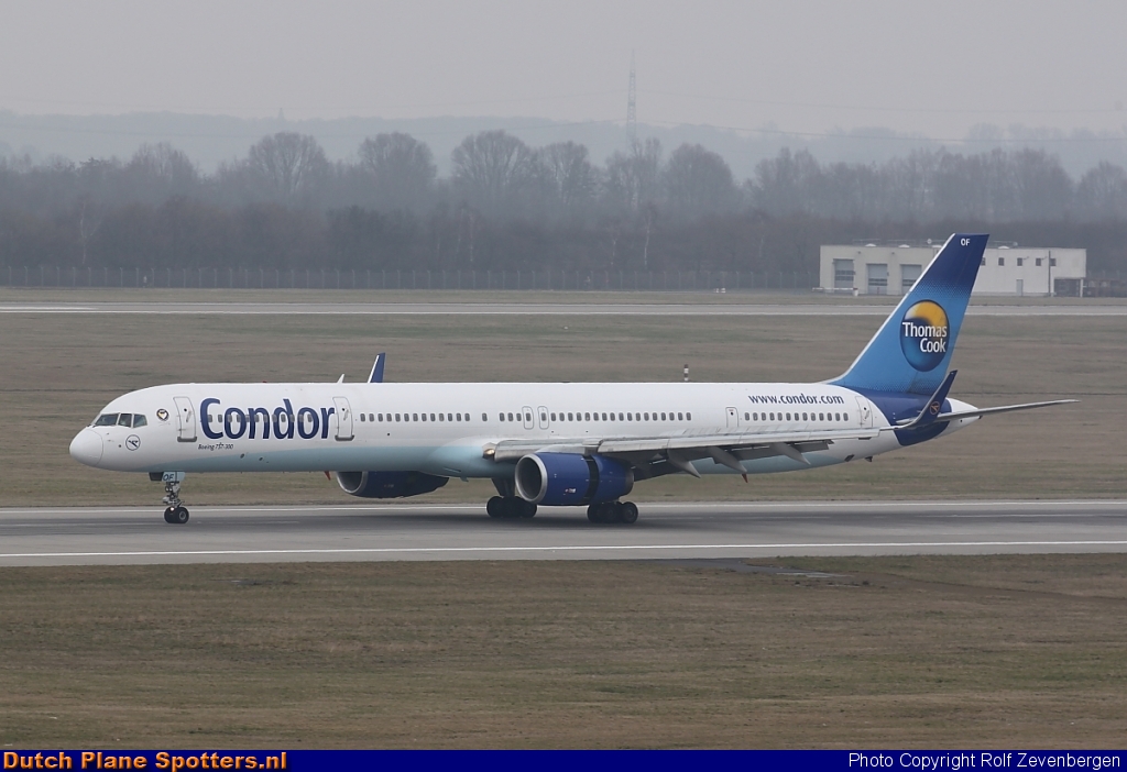 D-ABOF Boeing 757-300 Condor (Thomas Cook) by Rolf Zevenbergen