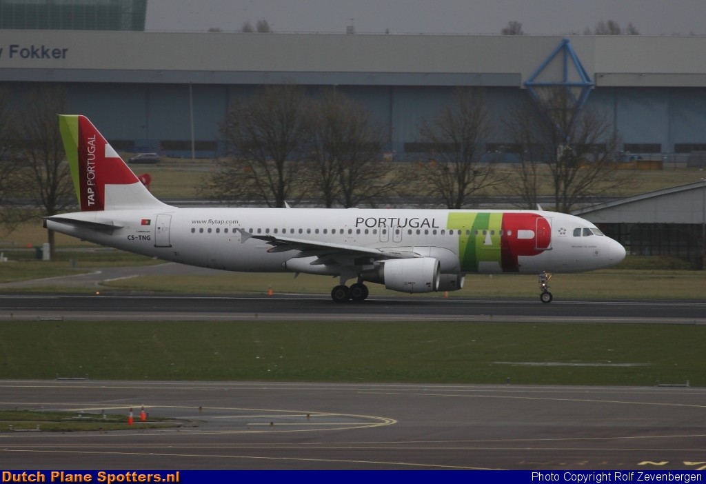 CS-TNG Airbus A320 TAP Air Portugal by Rolf Zevenbergen