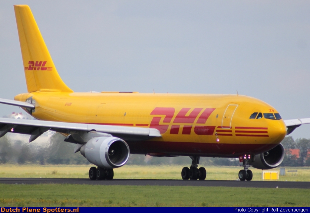 EI-OZB Airbus A300 Air Contractors (DHL) by Rolf Zevenbergen