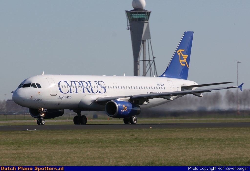 5B-DCM Airbus A320 Cyprus Airways by Rolf Zevenbergen