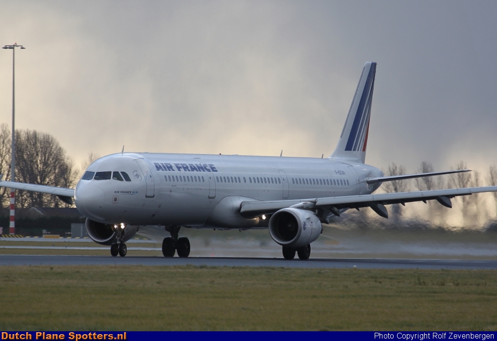 F-GTAV Airbus A321 Air France by Rolf Zevenbergen