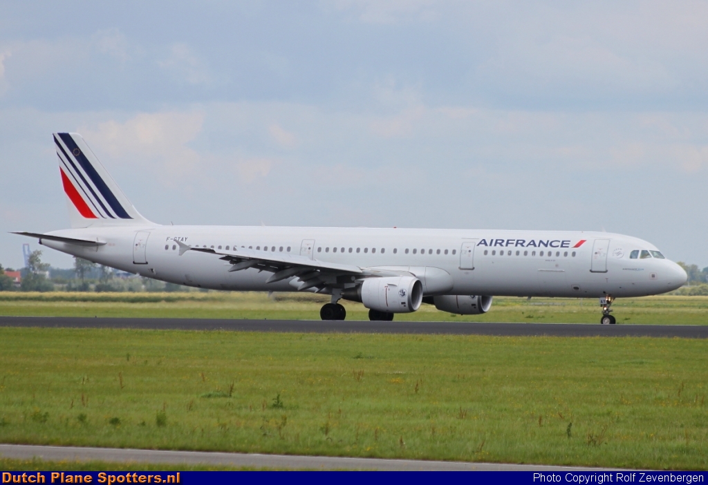 F-GTAY Airbus A321 Air France by Rolf Zevenbergen