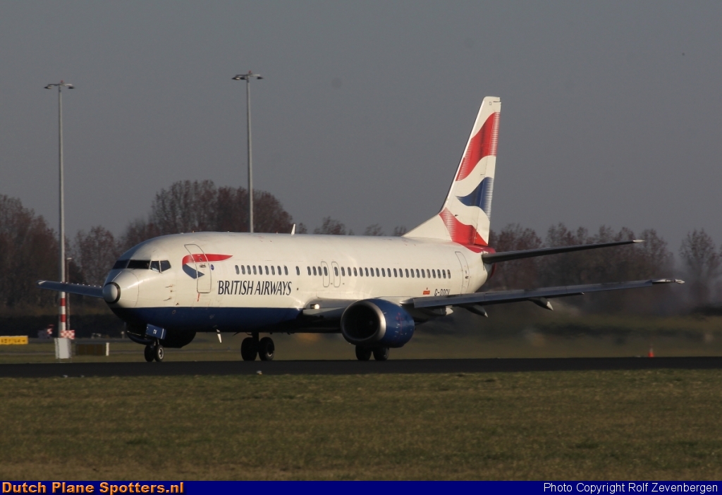 G-DOCV Boeing 737-400 British Airways by Rolf Zevenbergen