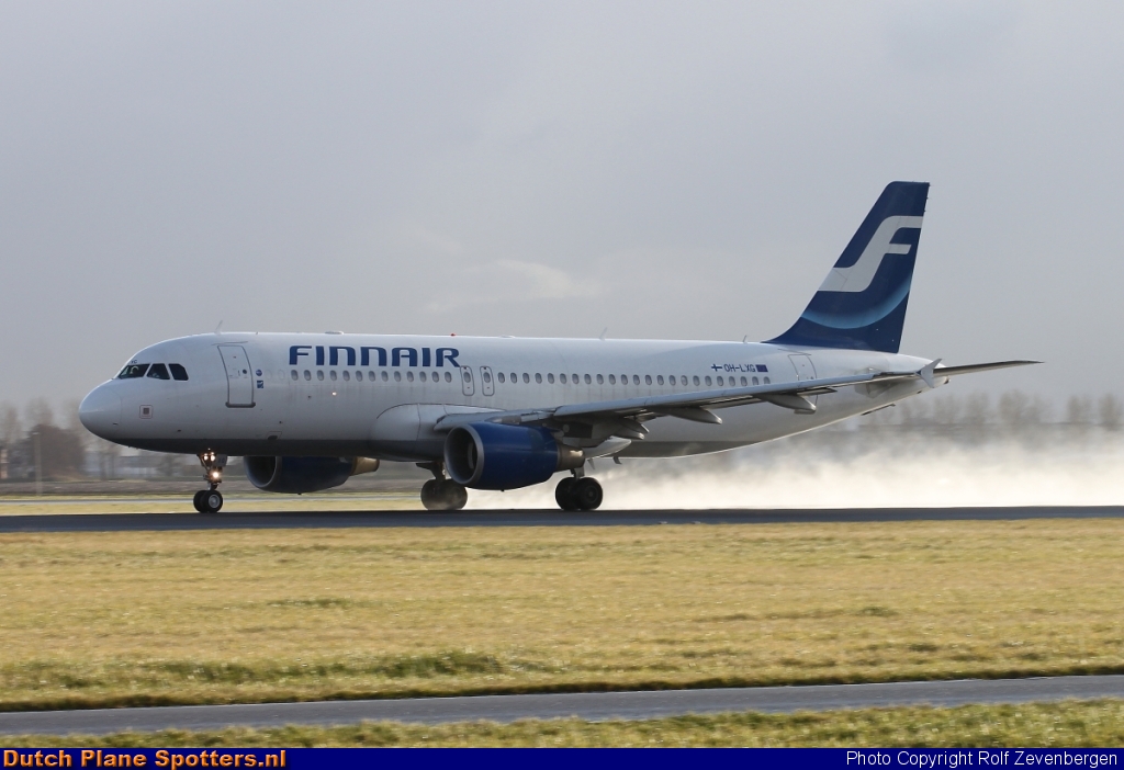 OH-LXG Airbus A320 Finnair by Rolf Zevenbergen