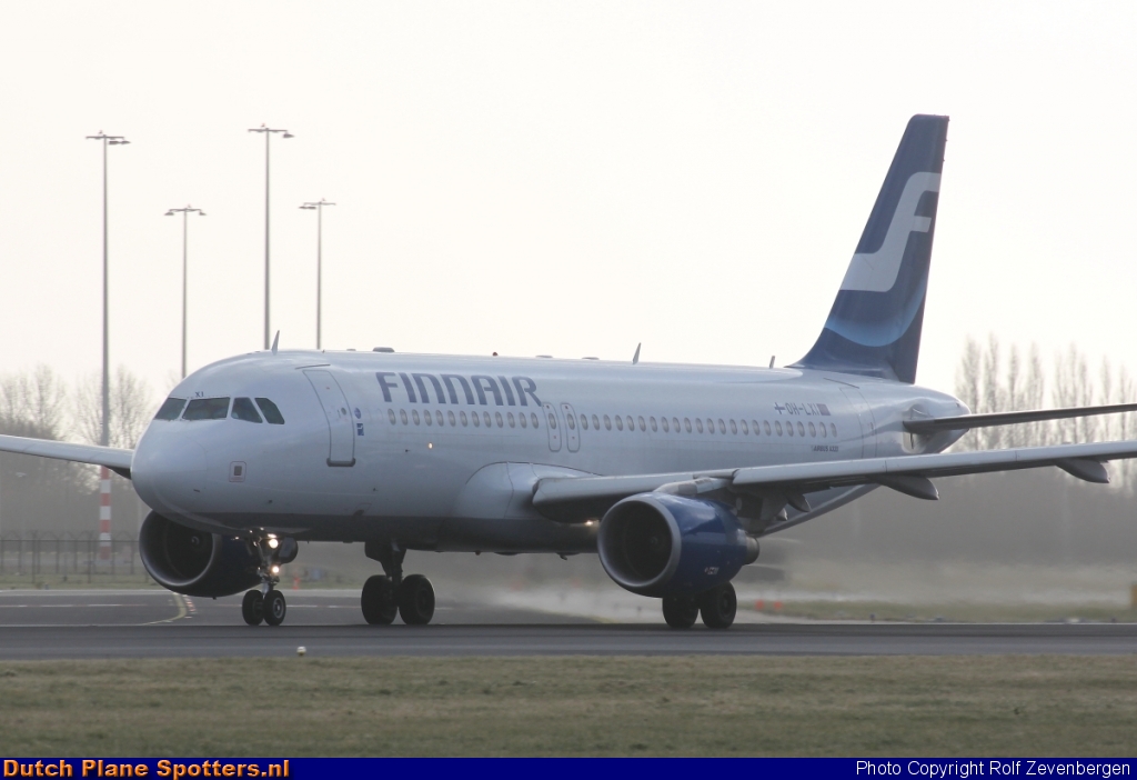 OH-LXI Airbus A320 Finnair by Rolf Zevenbergen