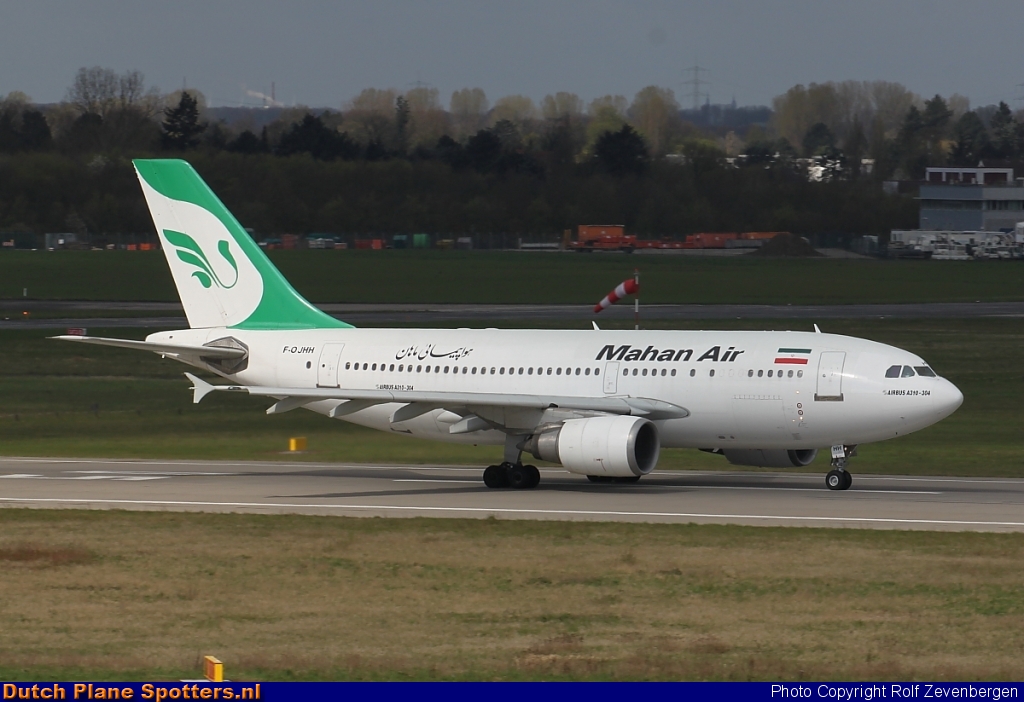 F-OJHH Airbus A310 Mahan Air by Rolf Zevenbergen