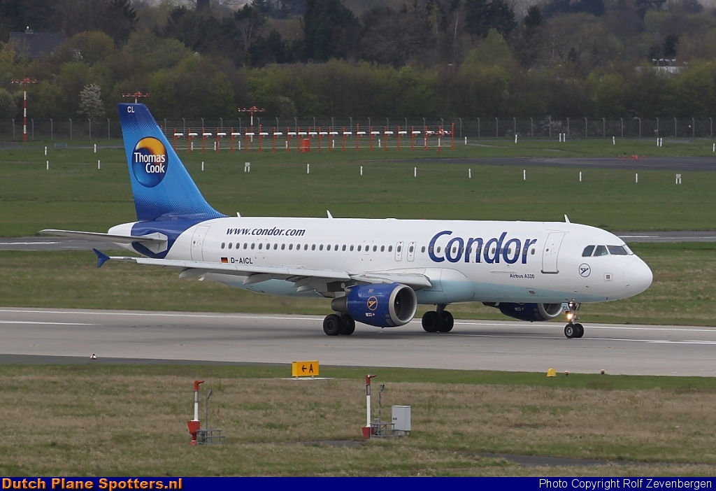 D-AICL Airbus A320 Condor (Thomas Cook) by Rolf Zevenbergen
