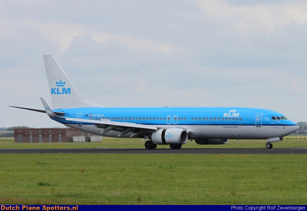 PH-BCA Boeing 737-800 KLM Royal Dutch Airlines by Rolf Zevenbergen