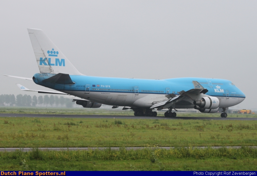 PH-BFR Boeing 747-400 KLM Royal Dutch Airlines by Rolf Zevenbergen