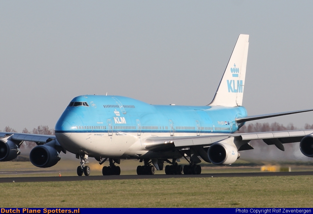 PH-BFV Boeing 747-400 KLM Royal Dutch Airlines by Rolf Zevenbergen