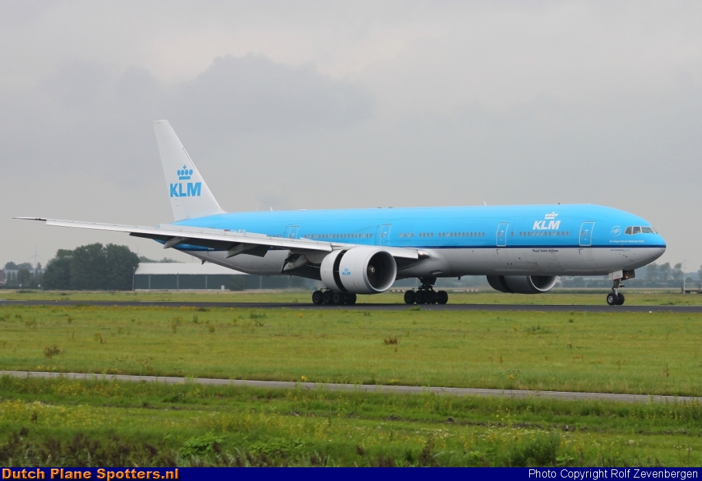 PH-BVA Boeing 777-300 KLM Royal Dutch Airlines by Rolf Zevenbergen