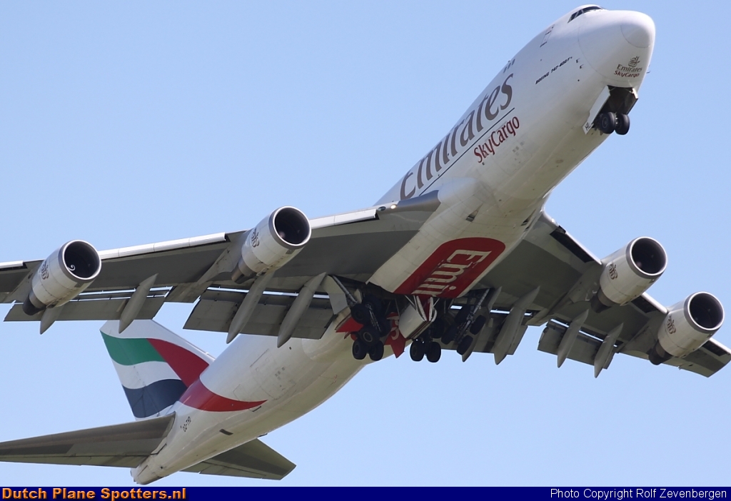 OO-THD Boeing 747-400 Emirates Sky Cargo by Rolf Zevenbergen