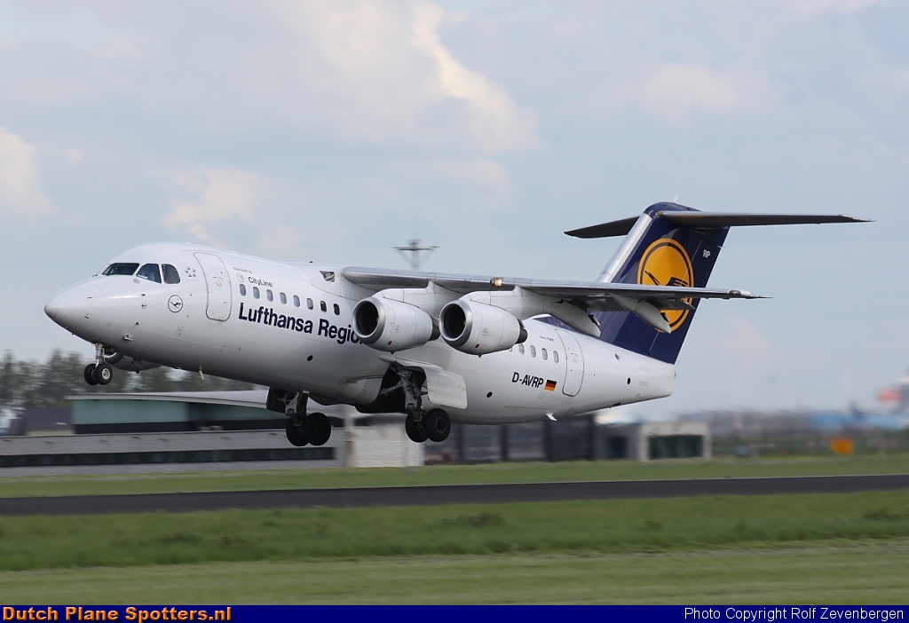 D-AVRP BAe 146 CityLine (Lufthansa Regional) by Rolf Zevenbergen