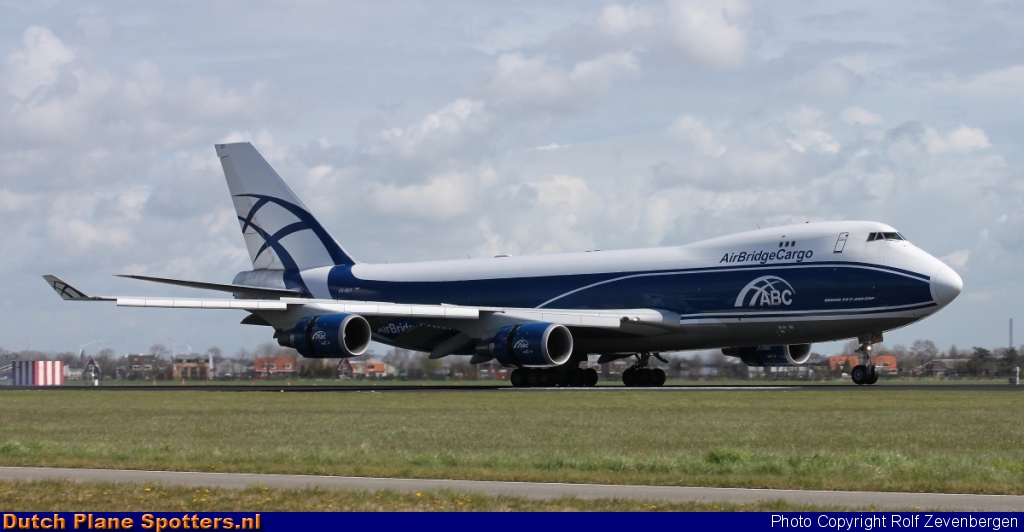 VQ-BGY Boeing 747-400 AirBridgeCargo by Rolf Zevenbergen