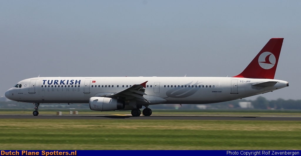 TC-JRF Airbus A321 Turkish Airlines by Rolf Zevenbergen