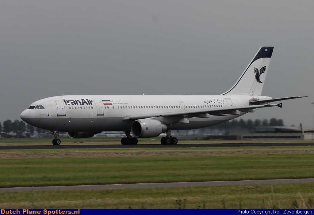 EP-IBC Airbus A300 Iran Air by Rolf Zevenbergen