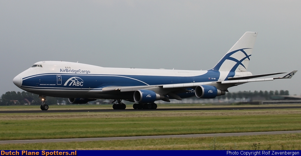 VP-BIM Boeing 747-400 AirBridgeCargo by Rolf Zevenbergen