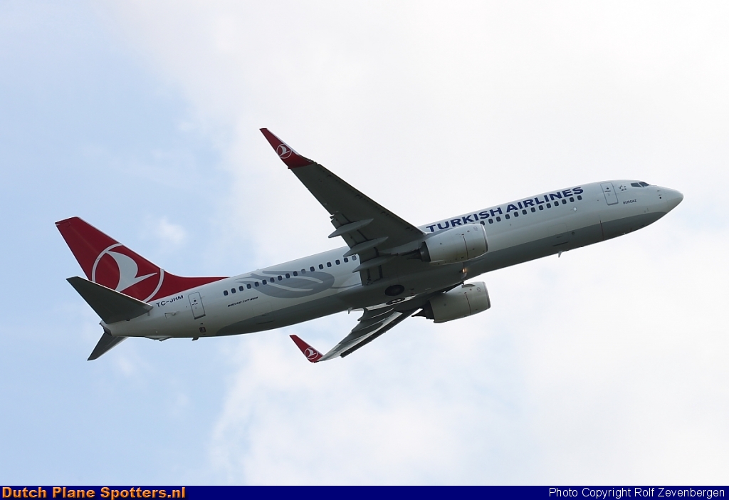 TC-JHM Boeing 737-800 Turkish Airlines by Rolf Zevenbergen