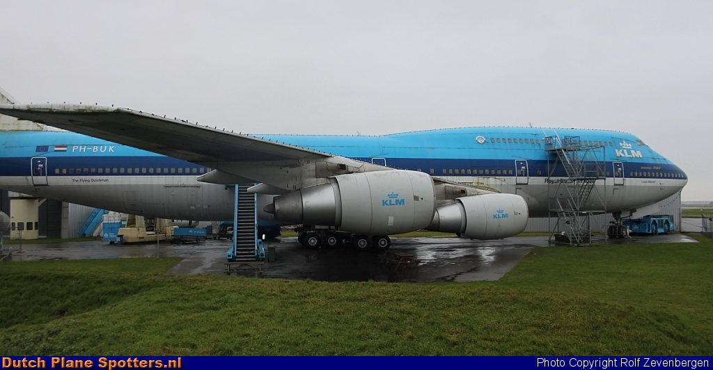 PH-BUK Boeing 747-300 KLM Royal Dutch Airlines by Rolf Zevenbergen