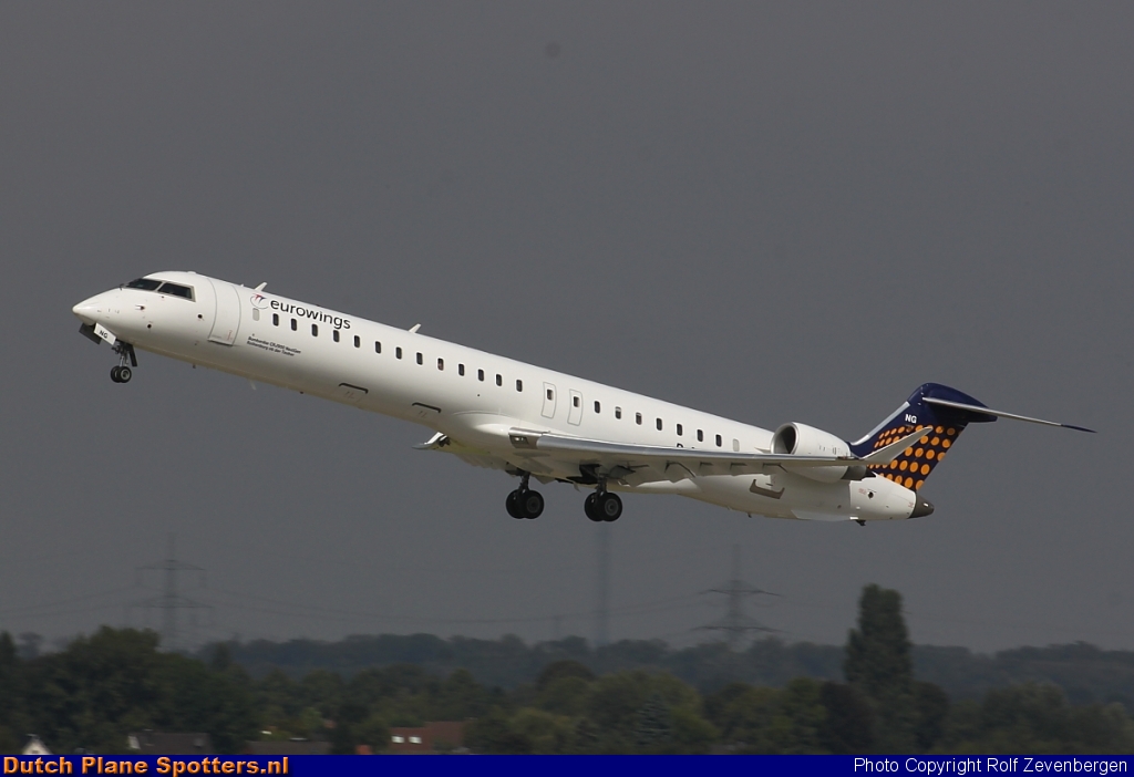 D-ACNG Bombardier Canadair CRJ900 Eurowings by Rolf Zevenbergen