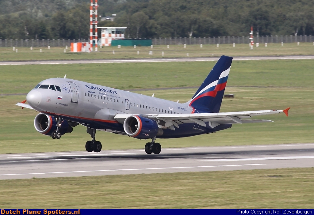 VP-BDO Airbus A319 Aeroflot - Russian Airlines by Rolf Zevenbergen