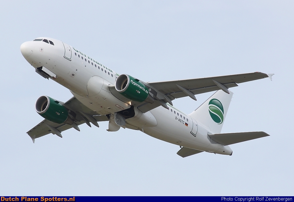 D-ASTC Airbus A319 Germania by Rolf Zevenbergen