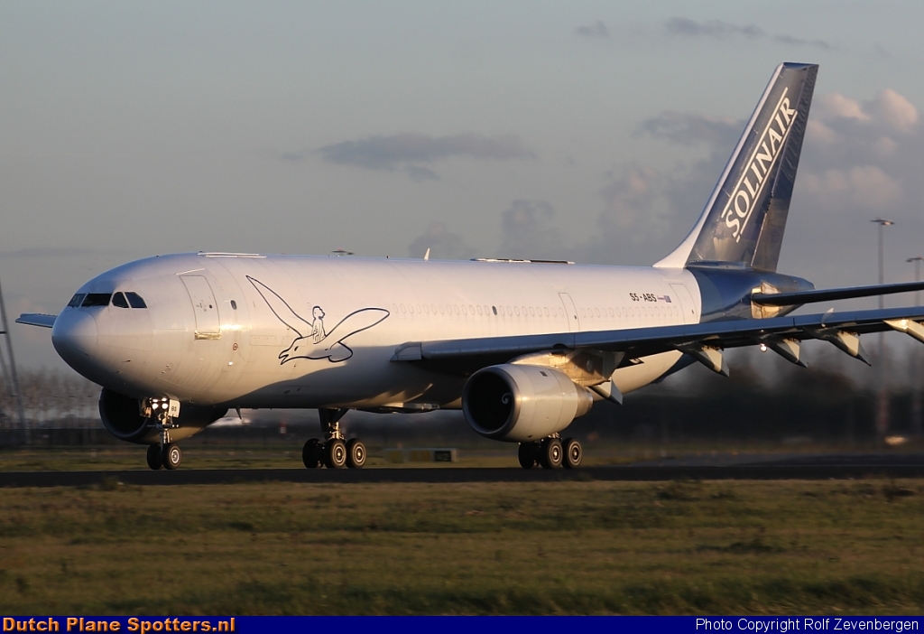 S5-ABS Airbus A300 Solinair by Rolf Zevenbergen