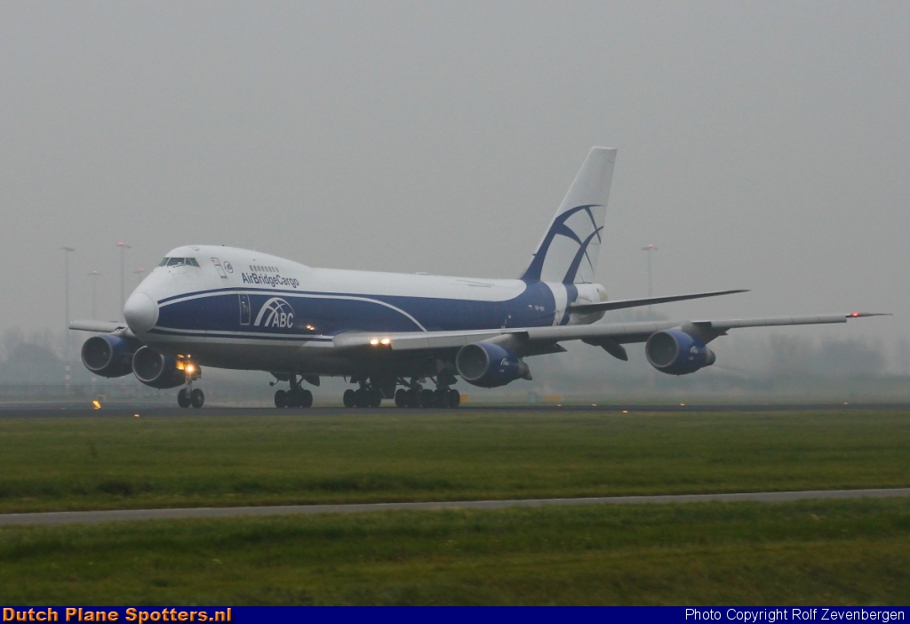 VP-BII Boeing 747-200 AirBridgeCargo by Rolf Zevenbergen