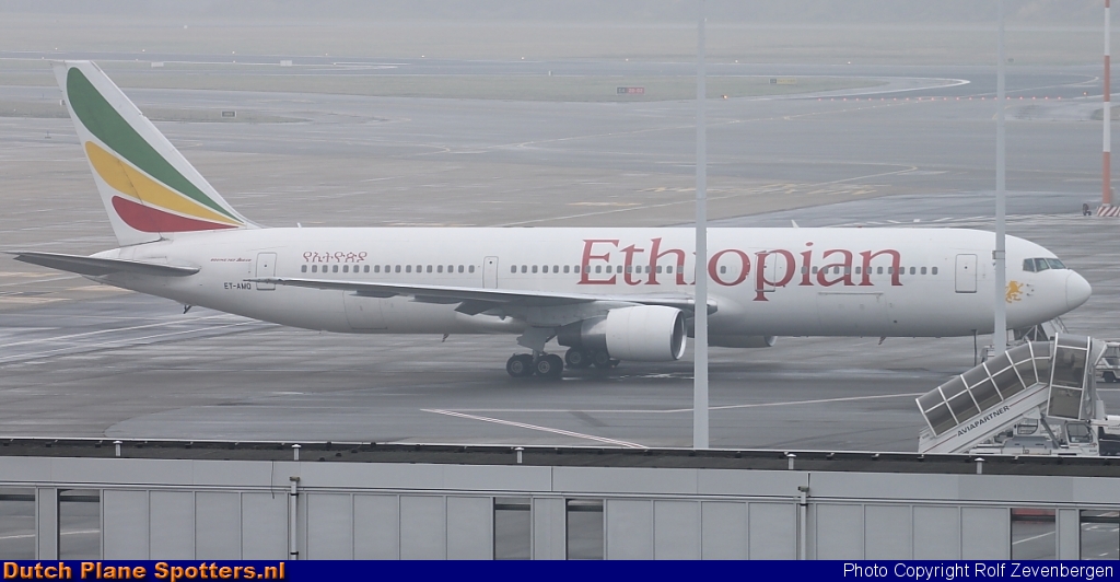ET-AMQ Boeing 767-300 Ethiopian Airlines by Rolf Zevenbergen