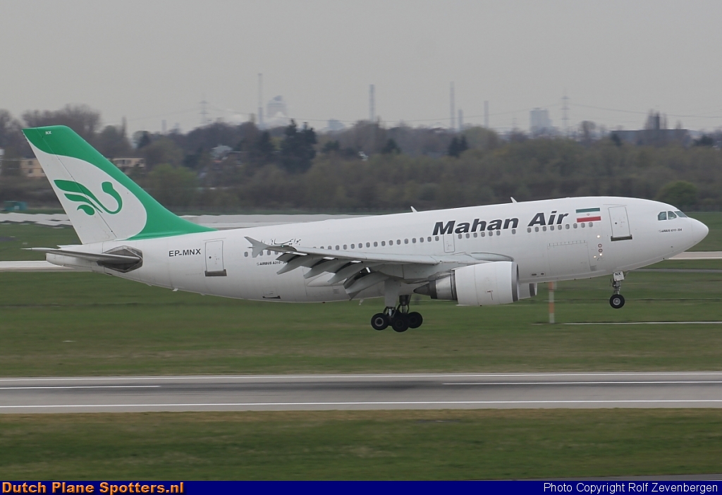 EP-MNX Airbus A310 Mahan Air by Rolf Zevenbergen