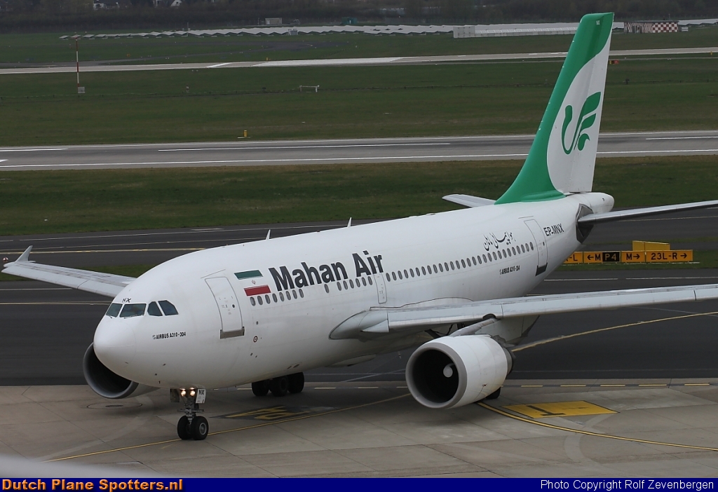 EP-MNX Airbus A310 Mahan Air by Rolf Zevenbergen