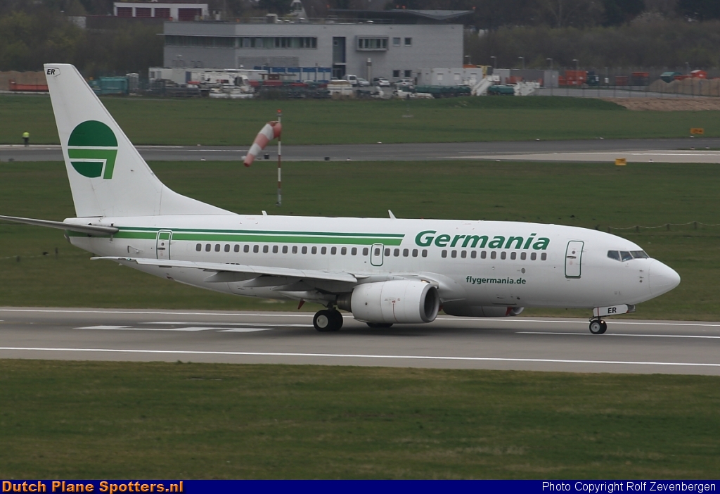 D-AGER Boeing 737-700 Germania by Rolf Zevenbergen