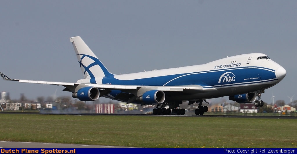 VP-BIG Boeing 747-400 AirBridgeCargo by Rolf Zevenbergen