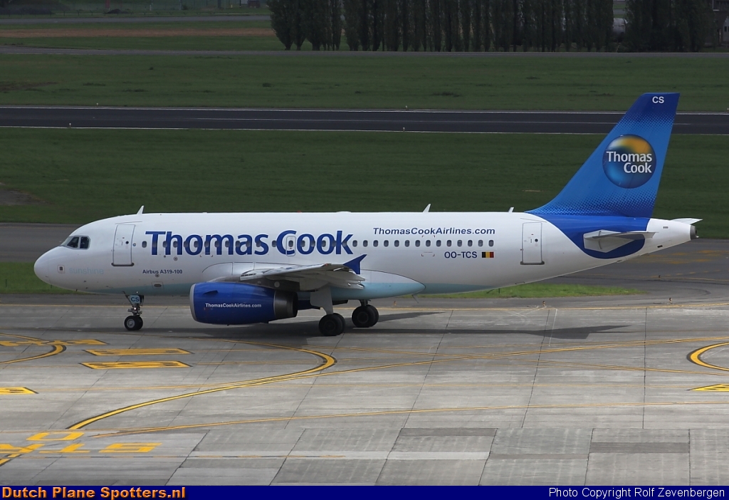 OO-TCS Airbus A319 Thomas Cook by Rolf Zevenbergen