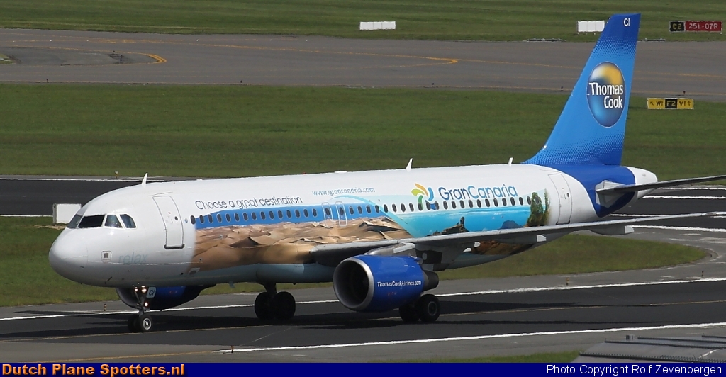 OO-TCI Airbus A320 Thomas Cook by Rolf Zevenbergen