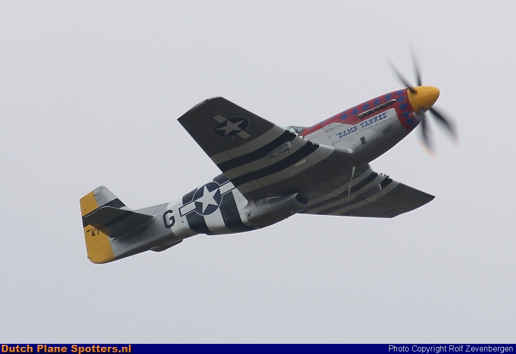 PH-PSI North American TF-51D Mustang MIL - US Air Force by Rolf Zevenbergen