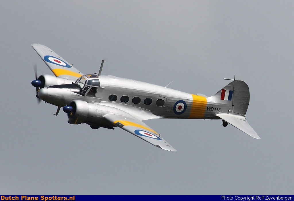 G-VROE Avro Anson C.21 Private by Rolf Zevenbergen